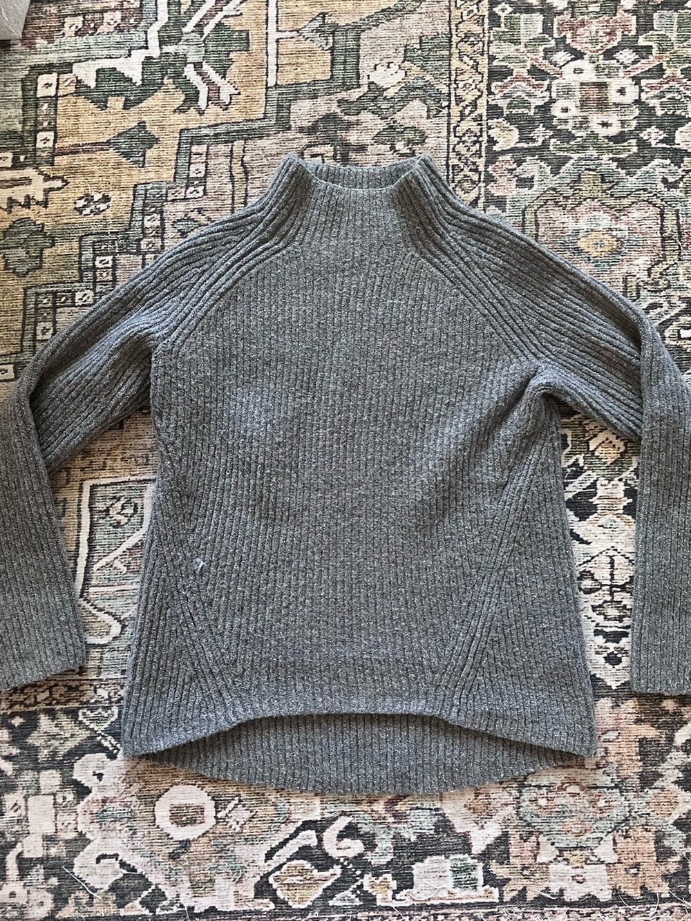 Madewell Gray Wool Blend Sweater